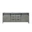 Meuble-lavabo double l 84 po x P 22 po Marsyas-670692959