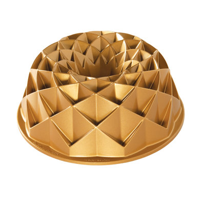 Nordic Ware Non-stick Round Jubilee Bundt Cake Pan In Gold