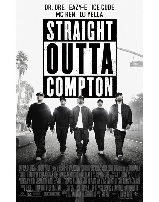 Straight Outta Compton, 24" H x 15" W