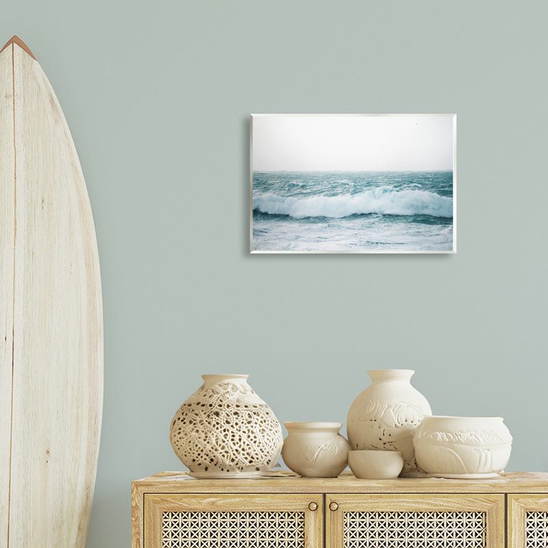 «Beach Waves Horizon» par Nataly White, H 13 po x l 19 po