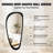 Irregular Natural Wood Frame Wall Mirror-1530324970-1539975365
