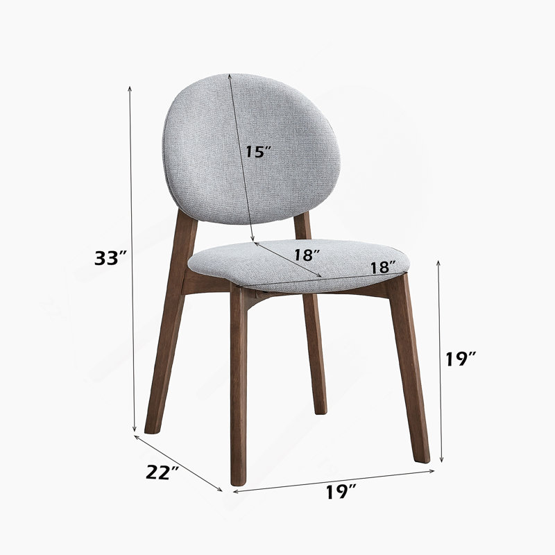 Ensemble de chaises d'appoint polyvalentes et confortables pour les espaces élégants, Gris clair