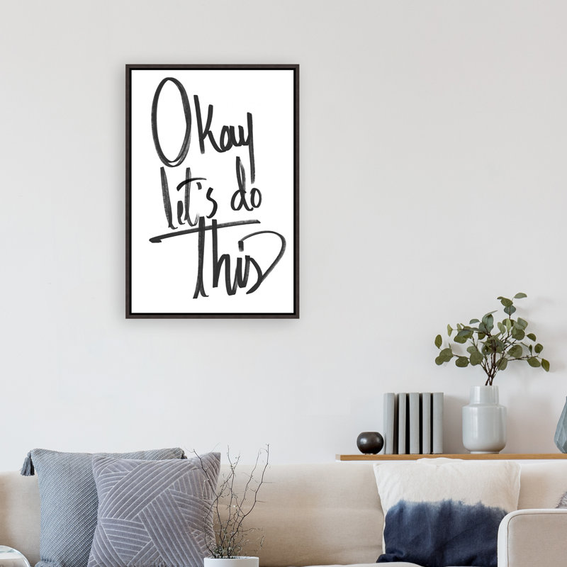 Okay Let's Do This Painting by Richard Ryder