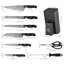 Nanfang Brothers Damascus Steel Knife Block Set