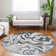 Premium Machine Washable Prisco Gray Rug