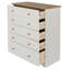White 3 Piece Wooden Bedroom Set