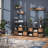 45.67'' W Steel Frame Step Bookcase-78617358