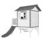 AXI 240cm W x 167cm D Outdoor Hemlock Wood Playhouse-196247115