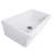 Pranav 35.63'' L Single Bowl Fireclay Kitchen Sink