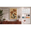 Study in Burgundy Botanical - Wrapped Canvas-1069901734-1069901735