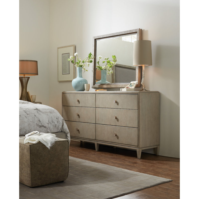 Elixir Gray Oval Wood Wall Mirror