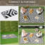 Geometric Hand Woven 121cm X 182cm Indoor / Outdoor Area Rug