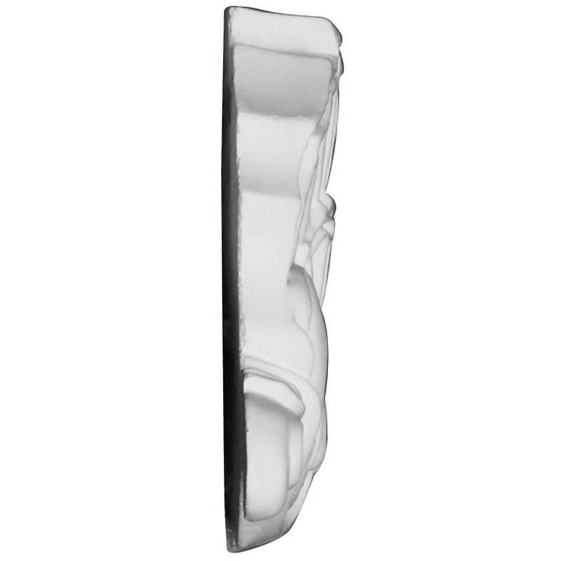Coquille moderne H 3 5/8 po x l 6 1/2 po x P 3/4 po