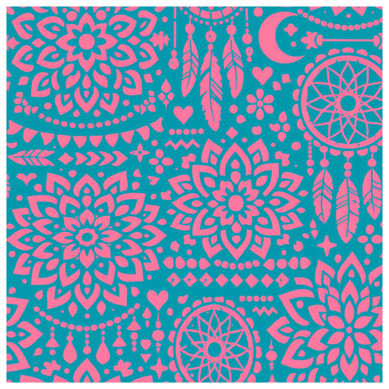 Tapis de bain Mandala Dreamcatcher, 34in W x 21in L