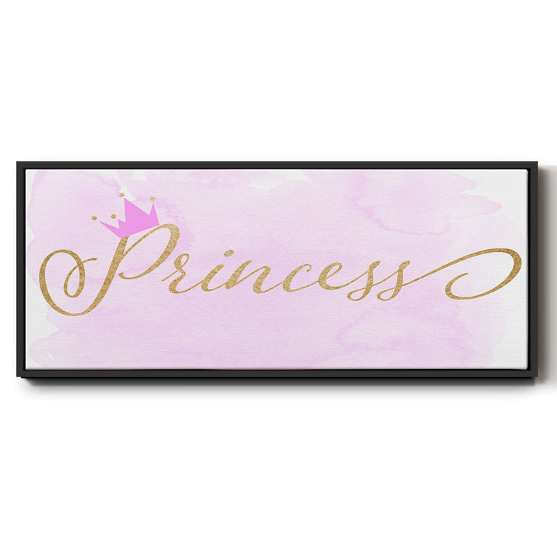 Princesse, toile encadrée, H 12 po x l 30 po