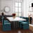 Tov Furniture Nova White Lacquer Dining Table