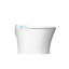 Modern Elongated Smart Toilet: Heated Seat, Auto Dual Flush (1/1.28 GPF), Foot Sensor, Night Light