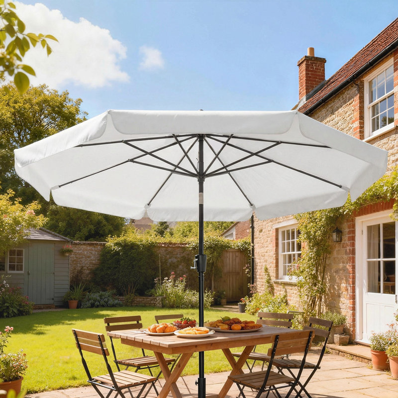 295cm Market Parasol, Cream