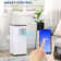 HomCom 10000 BTU Wi-Fi Connected Portable Air Conditioner with Remote Included