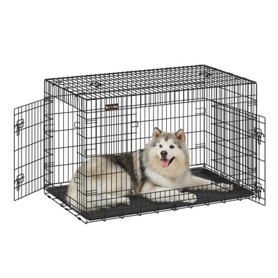 Metal Pet Crate with 2 Doors