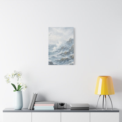 Aaroon Single Picture Frame Print on Canvas