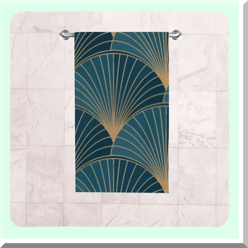 Golden Deco Quick-Dry Microfiber Towels - Ultra Soft & Highly Absorbent, 30x15 Inch, Set of 2 for Bathroom & Kitchen