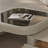 Butter style simple telescopic coffee table