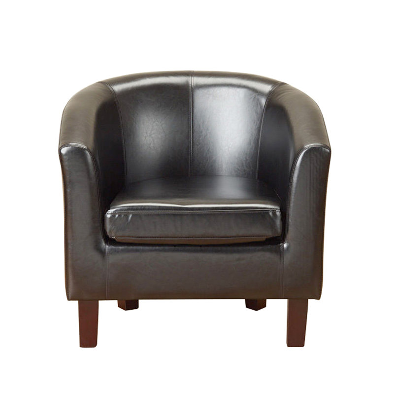 Tub Chair, Black