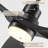 60 Inch Ceiling Fan with Lights Remote Control-2017781646