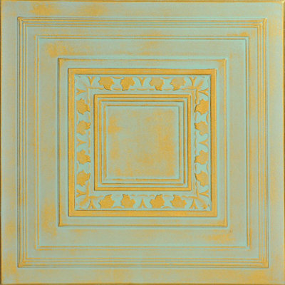 Carreau de plafond en polystyrène Chestnut Grove 1,6 pi x 1,6 pi