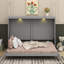 Grand lit escamotable avec DEL-582070136