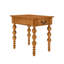 Table de bout en bois massif avec tiroir, table de bout étroite et facile à assembler pour le salon, naturel-2021638857