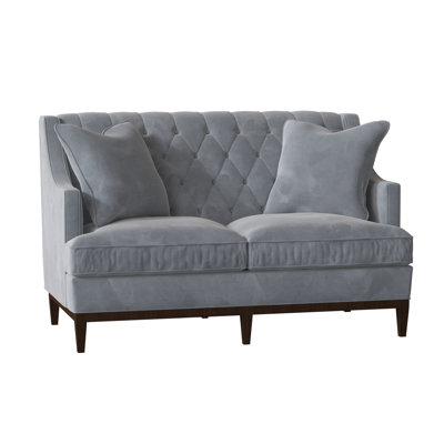 Causeuse accoudoir encastré 60" Carmel