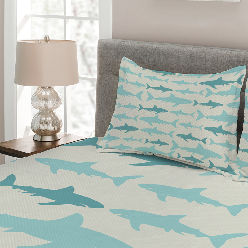 Coastal Polyester Coverlet
