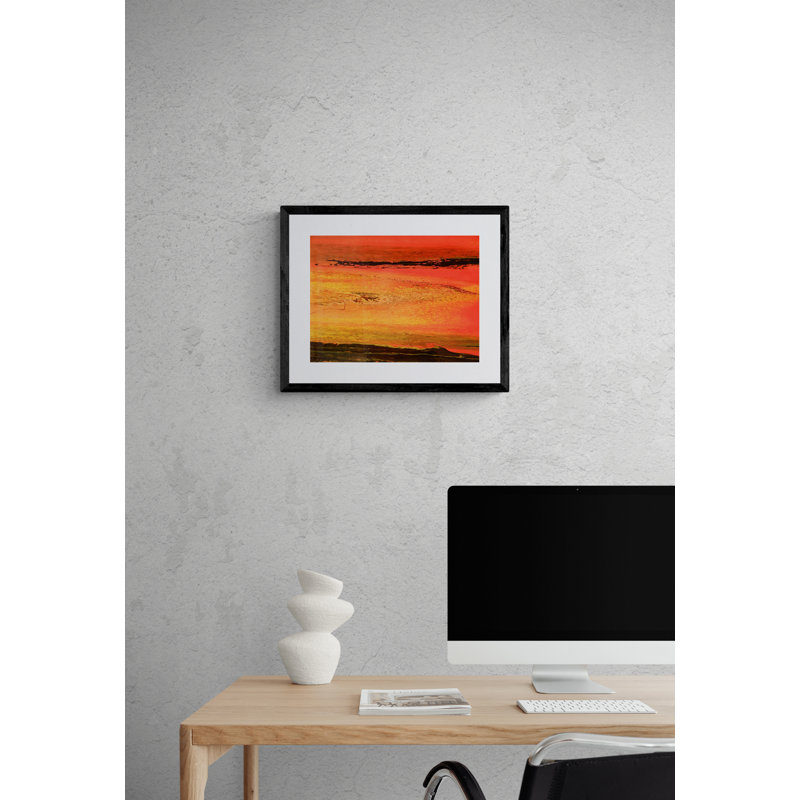 Coucher de soleil par Will Birdwell, H 17,25 po x l 21,25 po