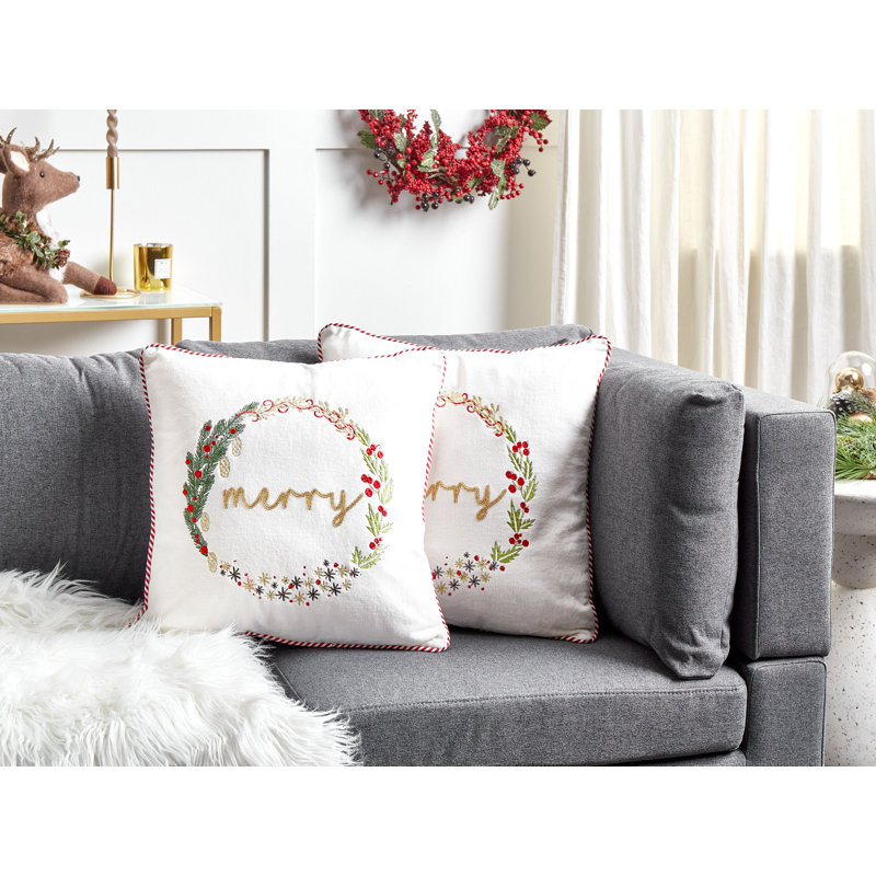 EUCHARIS Square Cushion