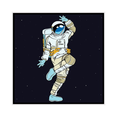 «Dancing Astronaut» par - Toile tendue