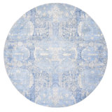Shunette One-of-a-Kind Round 6'0" X 6'0" New Age Round Area Rug in