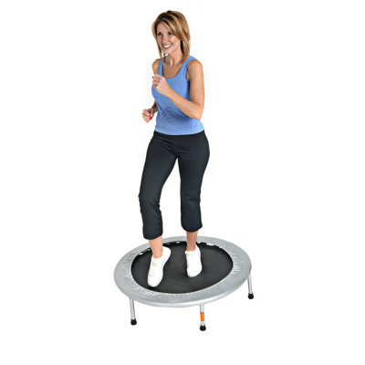 Stamina Products 36 Inch Folding Quiet and Safe Trampoline for Cardio