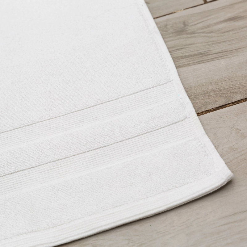Hardcastle Cotton Bath Mat, White