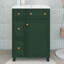 Meuble-lavabo 24 po avec lavabo en céramique, meuble-lavabo autoportant moderne avec porte à 2 tiroirs-1443205774