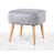Velours gris clair