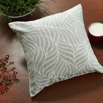Coussin de patio intérieur en polyester recyclé résistant aux taches et lavable à la machine