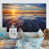 White Floater Framed Canvas