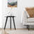 Azori 20" Solid Wood 3-Leg End Table with Triangular Top-24703672