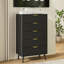 Ensemble de chambre à coucher 4 pièces, base de lit très grand, commode et 2 tables de chevet-1610923124-1610923126