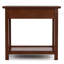 Highlands Solid Wood End Table-1050998874