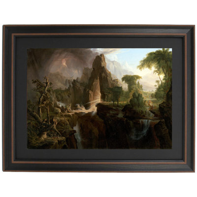 Expulsion From The Garden Of Eden By Thomas Cole