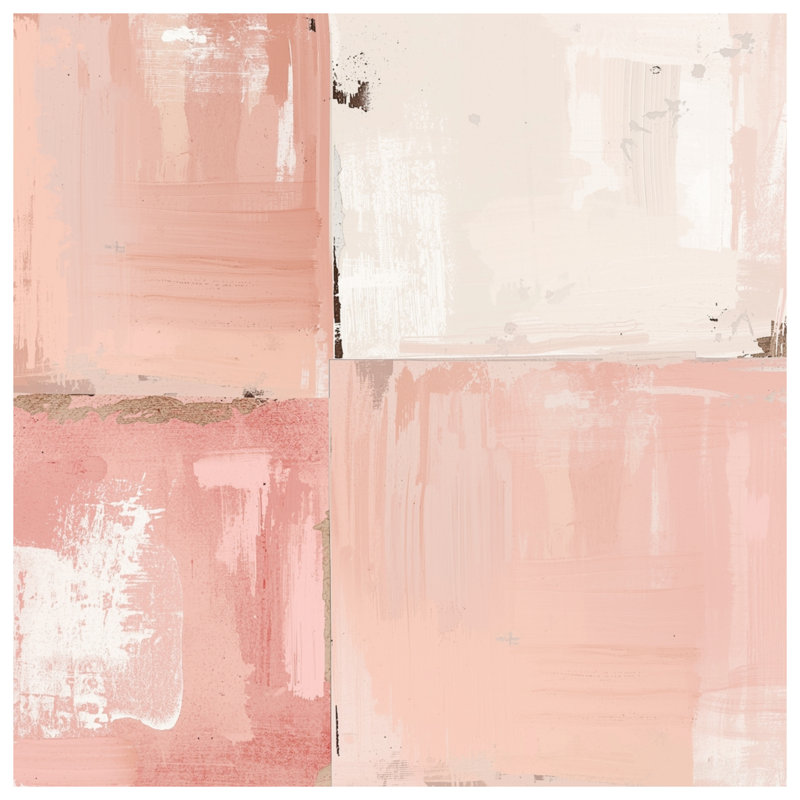 Coussins décoratifs Abstract Brush Strokes, 20 x 20 pouces