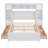 Solid Wood Bookcase Bed-1588046561
